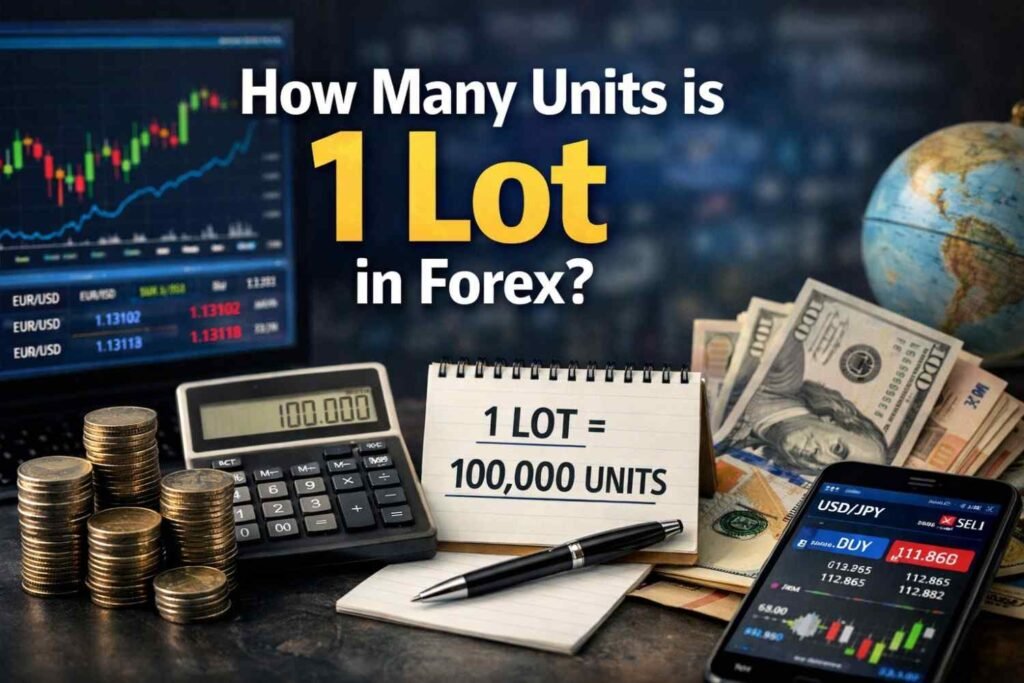 How many units is 1 lot in forex