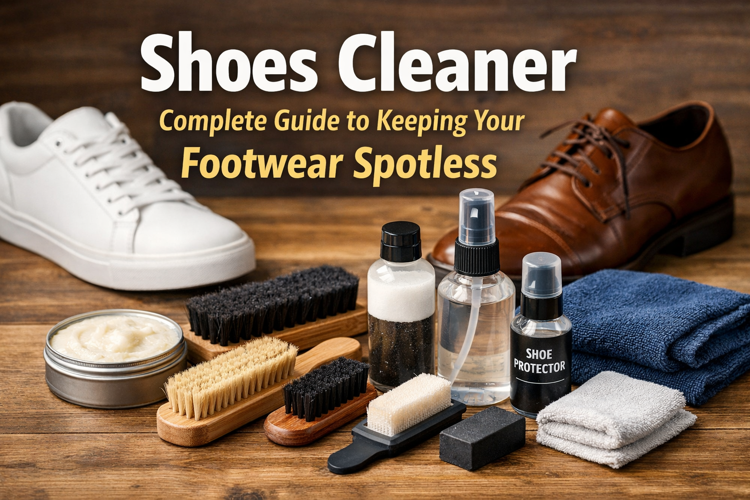 Shoes Cleaner Complete Guide to Keeping Your Footwear Spotless
